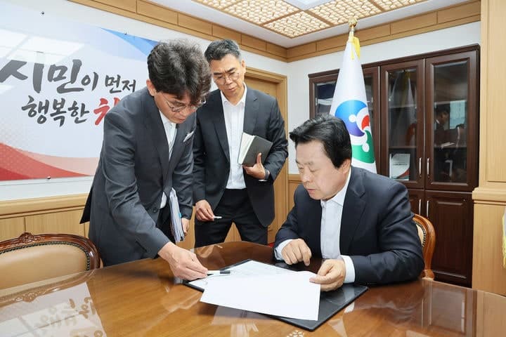 강기윤 창원시장, 취임 첫 결재로 '현안대응 TF' 구성…15개월 시정공백 마침표