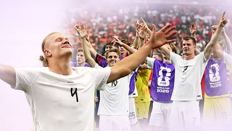 홀란 '극적 결승골' 노르웨이 16강 진출…철벽 수비도 말릴 수 없다