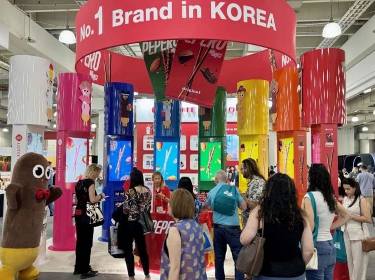 롯데웰푸드, 북미 최대 '푸드쇼' 참가… "K-푸드 알리고 유통망 확장 잰걸음"