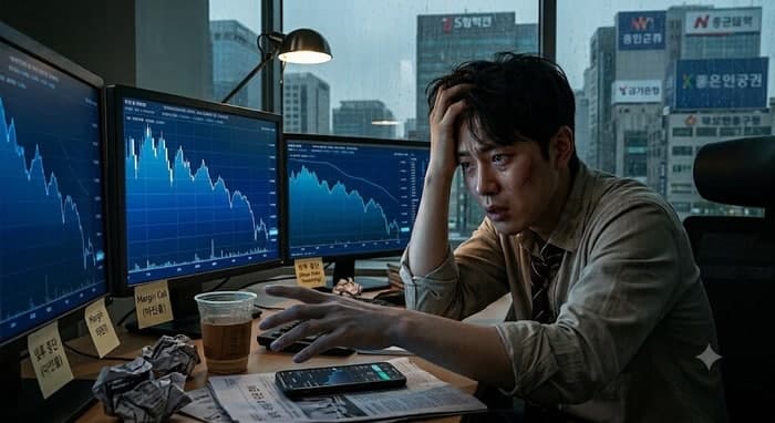 “계좌 녹는다”…반도체 대폭락에 ‘삼전닉스 레버리지’ 탑승 개미 ‘억’