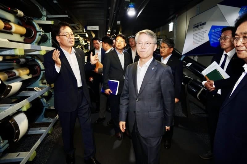 민형배 전남광주시장, 한전 찾아 "반도체 전력공급, 원팀 되자"