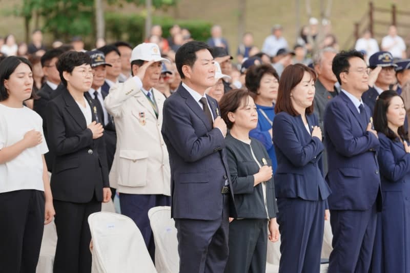 오산시, 유엔군 초전 76주년 추도식…미 스미스부대 희생 기려