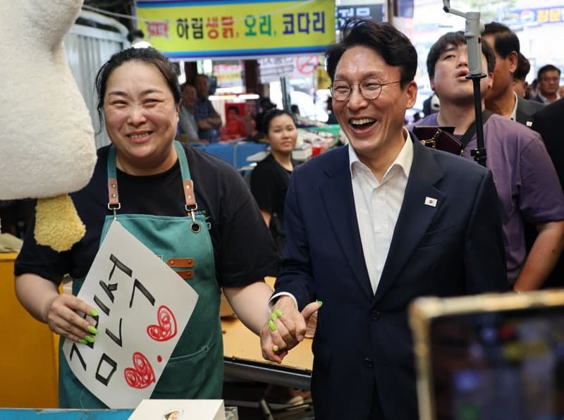 청주 찾은 김민석 "3대 메가프로젝트 호남 집중은 오해" 균형 발전 승부수 강조