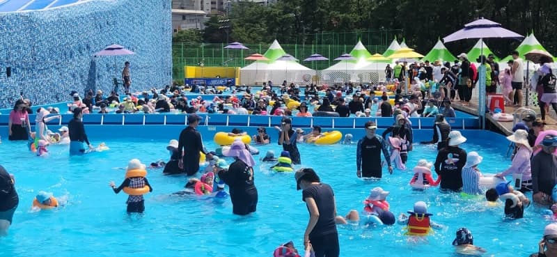 노원구, 화랑대 철도공원에 ‘꿀잼 워터파크’ 개장…“2026년까지 운영”