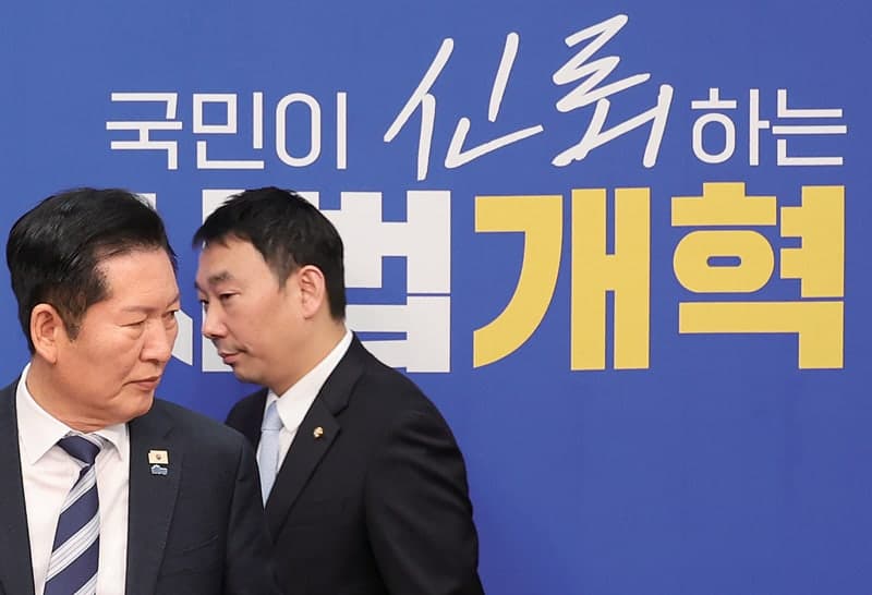 與내부 검찰개혁 온도차…김남국 "언제까지 검찰개혁?" vs 김용민 "그러다 내란"