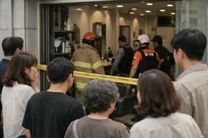 거제 미용실서 80대 남성 흉기 난동, 2명 부상…살인미수 혐의 체포