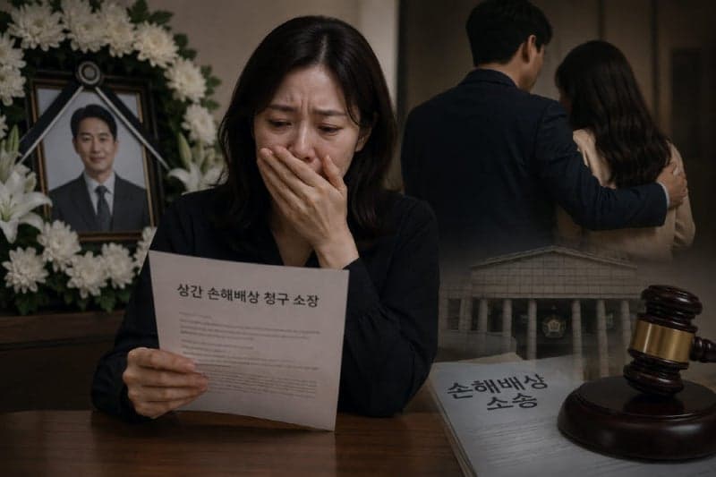 남편 사망 후 밝혀진 불륜, 장례 끝나자 날아온 '상간녀의 소장' 아내 충격