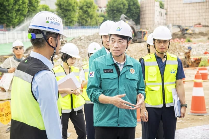 김경대 용산구청장, 민선9기 첫 현장 "한남3구역·용산공원" 개발사업 점검