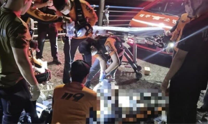 제주 테트라포드서 70대 낚시객 추락해 숨져