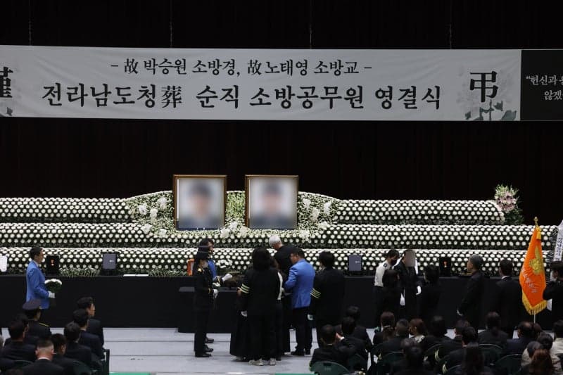 소방청 "완도 순직사고 원인 화재가스발화"…현장인력 5000명 확충 및 신속동료구조팀 의무화