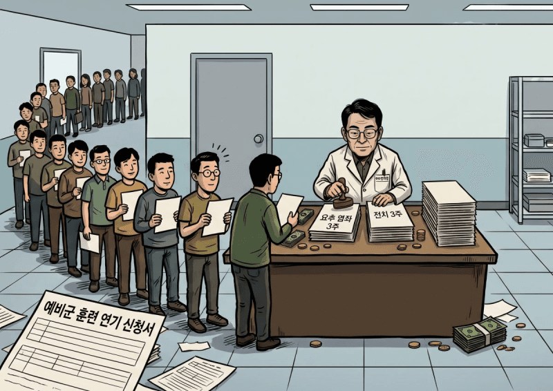 "3만원에 예비군 연기" 허위진단서 1430장 발급한 한의사 구속기소