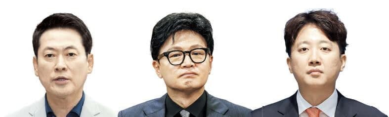 장동혁 가족 장례식장서 만난 '앙숙' 장동혁·한동훈·이준석, 뜻밖의 첫 삼자대면
