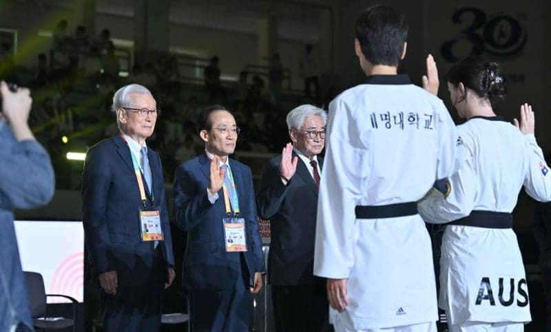 제3회 대구2026세계대학태권도페스티벌 개막…26개국 1800명 참가