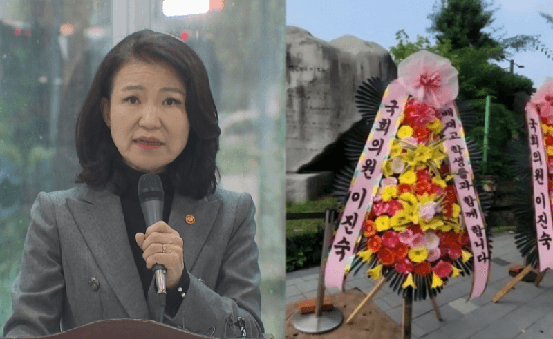 진중권 "이진숙 배재고 응원 화환... 온 나라가 유치해지는 중"