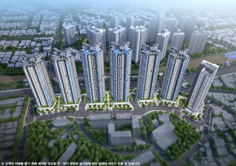 두산·쌍용건설, 부천 소사본동에 2008세대 주상복합 8월 분양