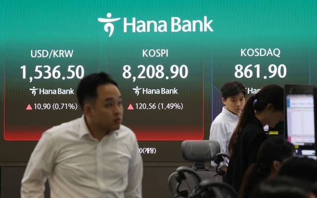 “삼성전자·하이닉스, 반도체 반등”…코스피, 장 초반 2%대 상승