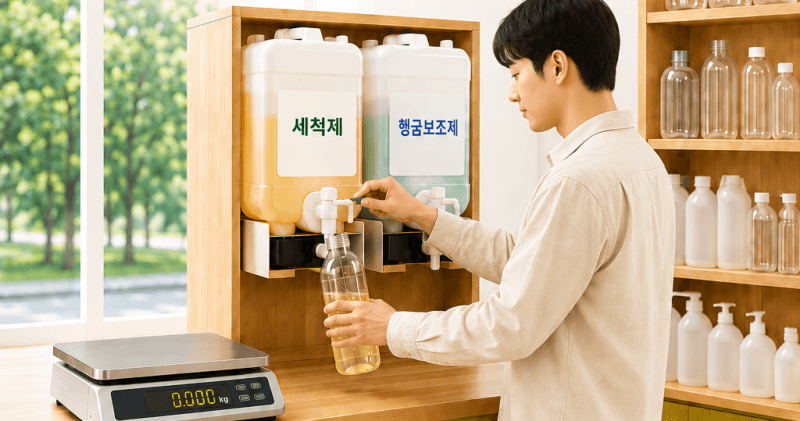 식약처, 일회용 젓가락·숟가락 낱개 판매 및 세척제 리필 허용