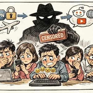 “차라리 美레딧 가자”…공포의 입틀막법, 디지털 망명 불렀다
