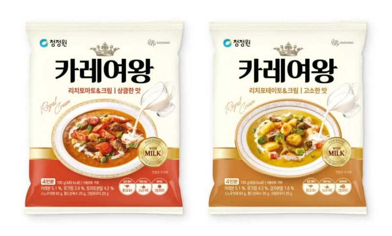 대상 청정원, 카레여왕 '리치 크림카레' 2종 출시…"우동·파스타로" 프리미엄 라인업 확대