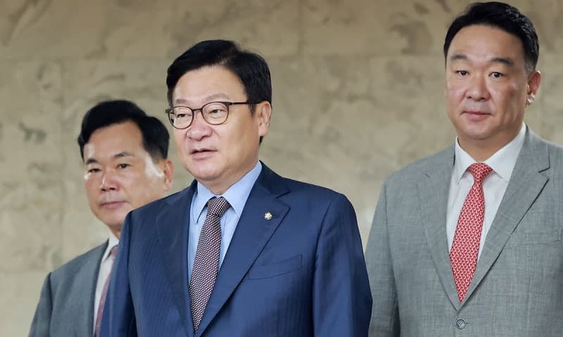 정점식 "원 구성 투쟁, 중진 의견 들어볼 것…의원직 총사퇴는 희화화 우려"