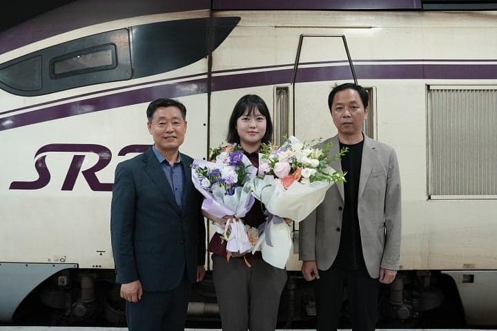 SRT 첫 여성 기장 탄생, '96년생 김민슬' 국내 최연소 고속철도 기장 등극
