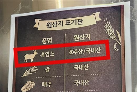 "100% 국내산"이라더니…호주산 섞은 염소탕 식당 등 원산지 위반 10곳 적발