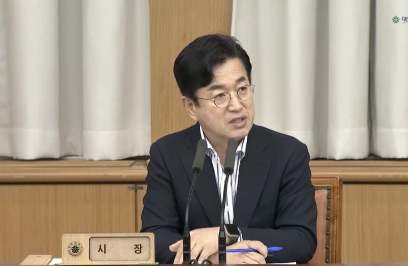 허태정 대전시장 "BC 0.013 사업 발표는 시민 속이는 것" 재정 위기 극복 강조