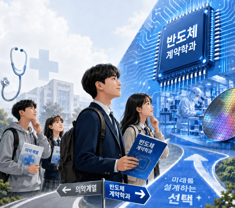 "의대 대신 '삼전닉스'"…반도체 계약학과 복수지원 늘고 의약계열 동시지원 줄어