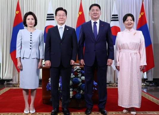 한·몽골, AI·청정에너지·유통물류 등 21건 MOU 체결…"韓기업 진출 기반 마련"