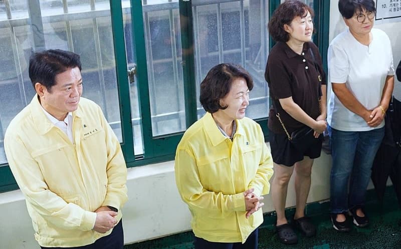 추미애 경기지사, 호우 비상 2단계 격상…"도민 생명 지키는 것이 도정 기본" 강조