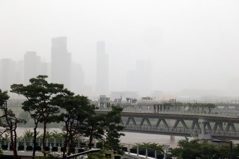 세종시 집중호우, 둔곡터널·BRT 교차로 침수…도로 통제에 산사태 경보까지