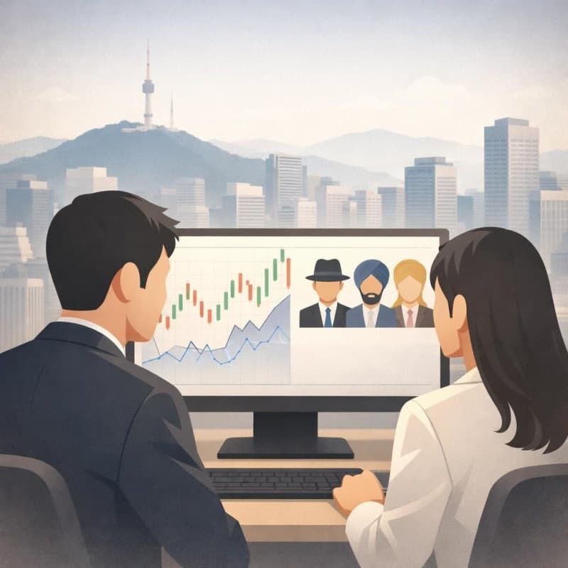 외국인 주식거래 늘자 금융서비스수지 5.6억 달러 '사상 최대'