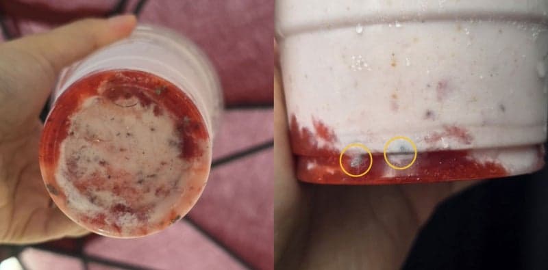 스무디서 쇳조각 수백개 나왔는데…카페 "삼겹살 먹고 내려가게 하라" 논란
