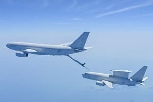 공군 E-737 항공통제기, 공중급유 훈련 성공…임무 시간 2배 연장