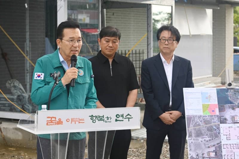 이재호 연수구청장 "인구 23만 송도에 경찰서 빨리 신설해야" 정부 촉구