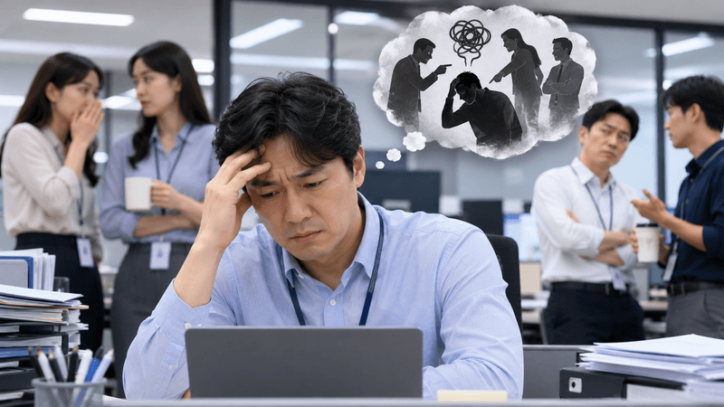 "연봉 올랐다" 한마디에 '직장 내 괴롭힘' 신고당한 직장인…"기분상해죄냐" 하소연