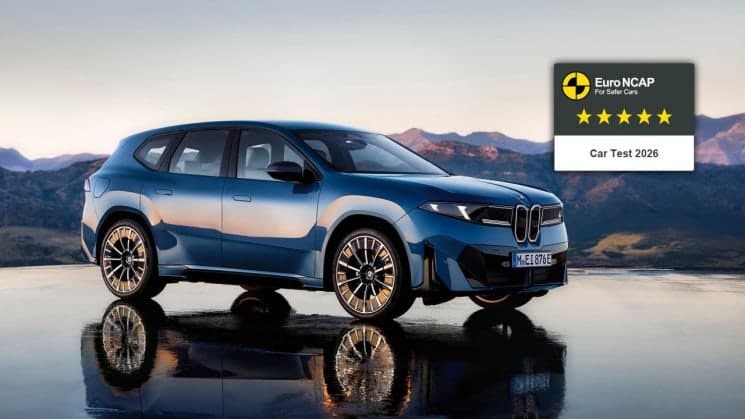 “강화된 유로 NCAP서 별 5개”…더 뉴 BMW iX3, 최고 안전등급 획득