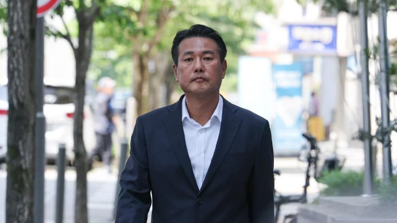 '계엄 정당화 메시지' 김태효 구속심사…'다음 기회에' 답변