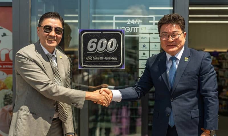 “몽골은 CU 세상”… 진출 8년만에 600호점 돌파, K-편의점 새 역사
