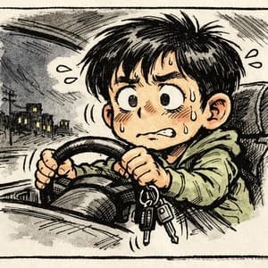 한밤중 문 안 잠긴 남의 차 몰고 130km 질주…무면허 10대 집행유예