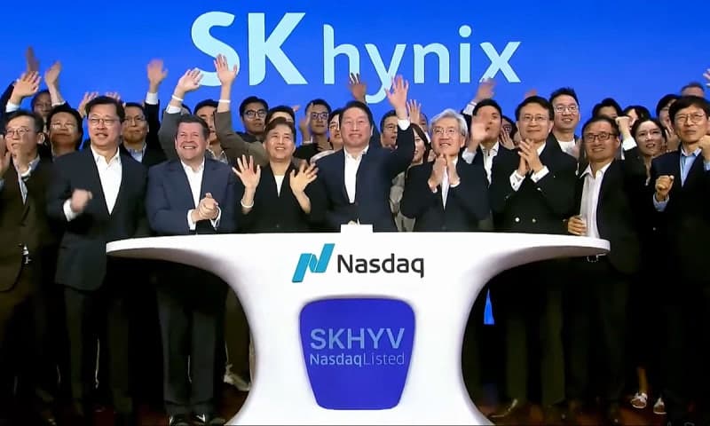 SK하이닉스, 나스닥 40조원 조달…AI 반도체 투자 박차