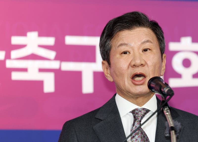 '재력있는 회장' 강조하더니, 정몽규 13년간 개인돈 3000만원 기부