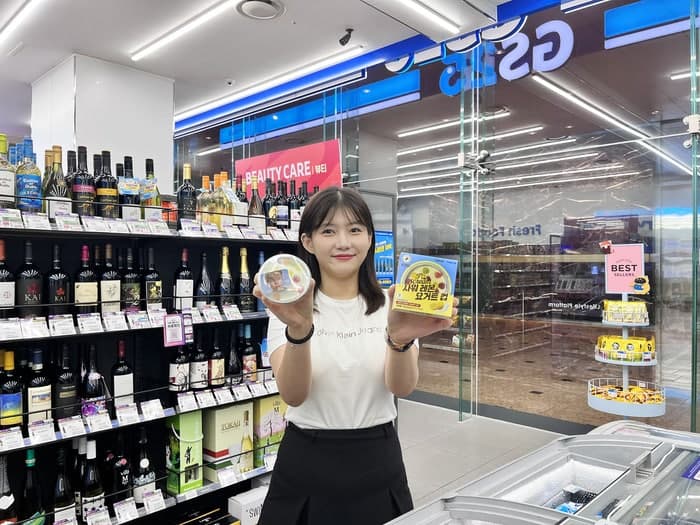 "아이스크림과 K-팝 만났다" GS25, TXT 연준·요아정 협업 '사워레몬요거트' 아이스크림 출시