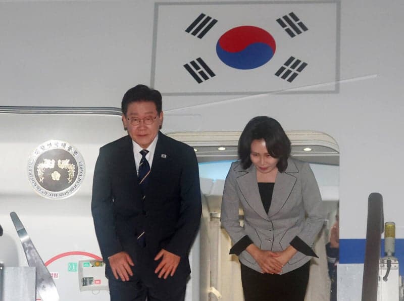 이 대통령, NATO·몽골 순방 마치고 귀국..."방산·자원 협력 성과"