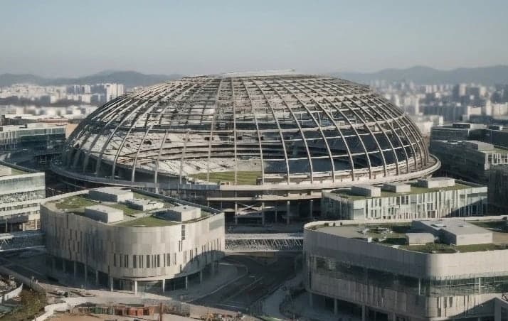 인천 청라 돔구장 2028년 개장 '빨간불'…허종식 "인천경제청 부실 행정 탓"