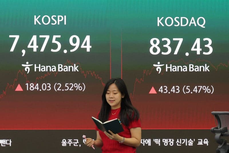 반도체 주춤하는 사이 연예·금융·통신주 등 약진, 코스피 11%↓