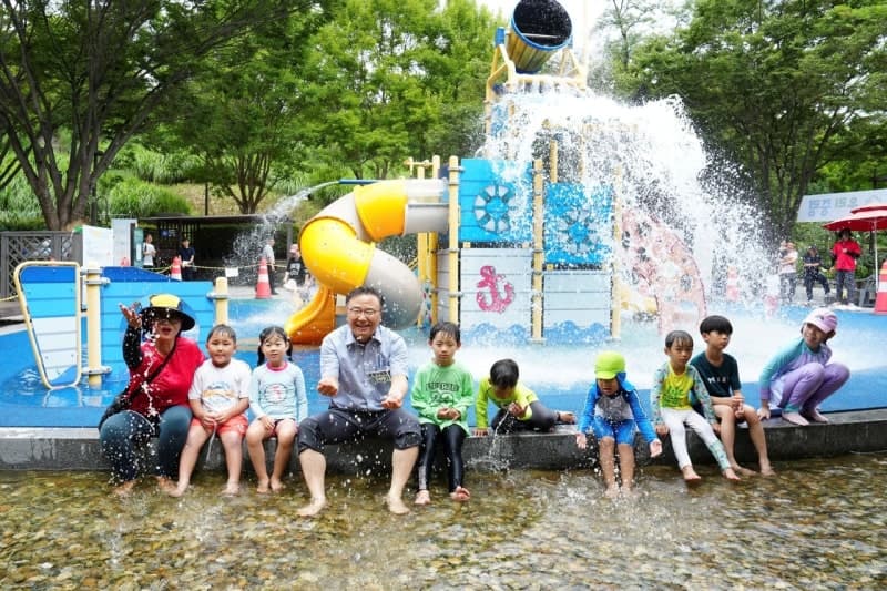 한밭수목원 어린이 물놀이장 23일 무료 개장…도심 속 여름 피서 명소 조성
