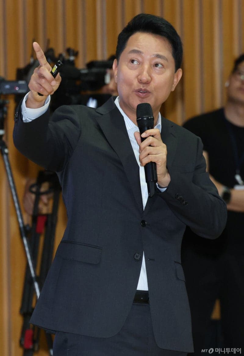 오세훈, 14일 국무회의서 李대통령에 '부동산' 직언…규제 완화 건의