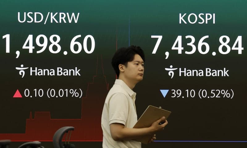 SK하이닉스, 美상장 흥행에도 15%대 급락…반도체 투톱 '와르르' 코스피 폭락