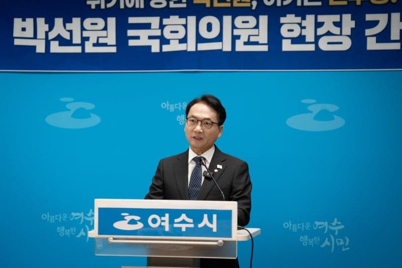 박선원 "3대 메가프로젝트 성과, 전남 동부권까지 잇겠다"
